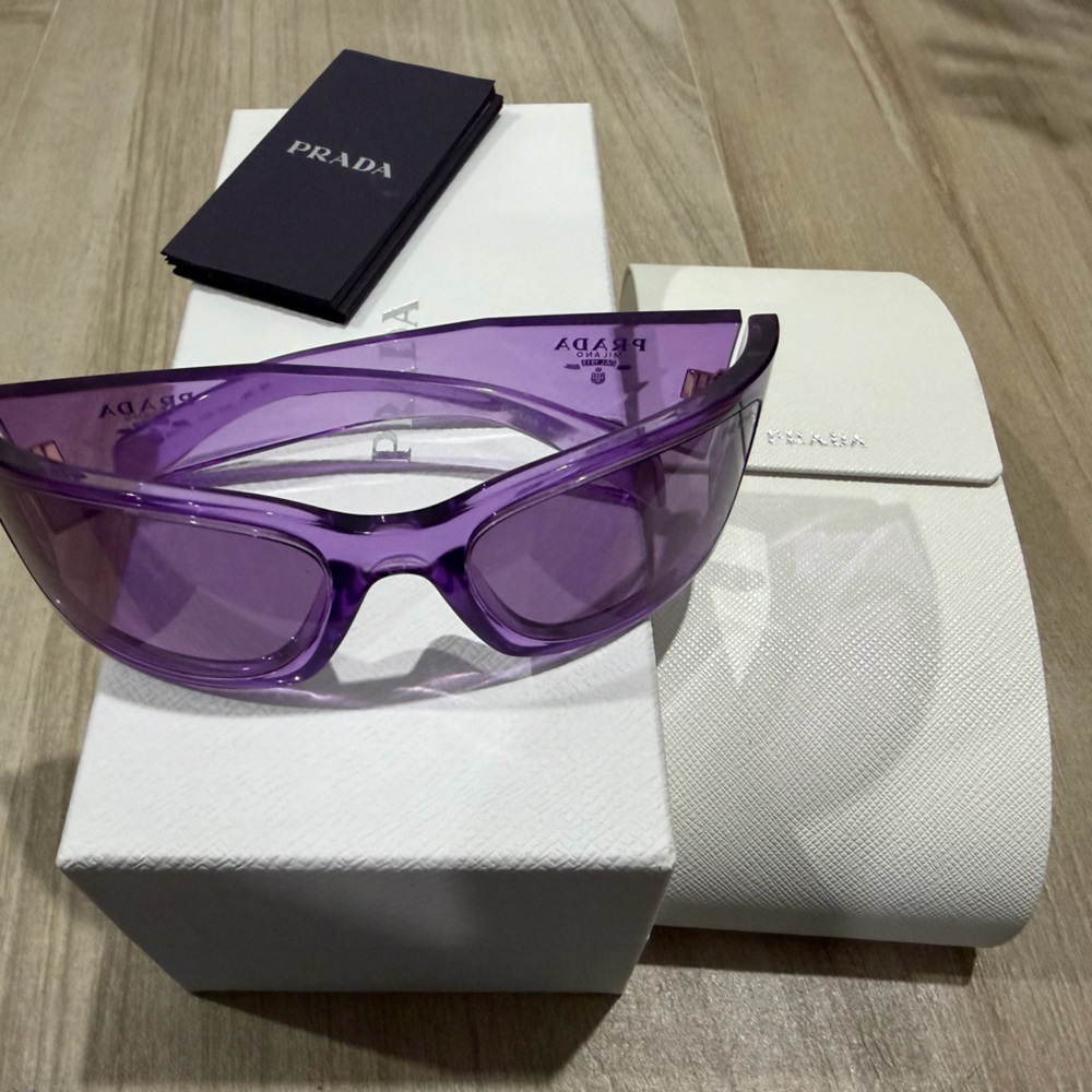 Purple Prada PR A14S Sunglasses